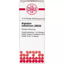 ARGENTUM METALLICUM LM XXX Diluição, 10 ml