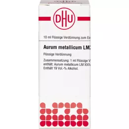 AURUM METALLICUM LM XXIV Diluição, 10 ml