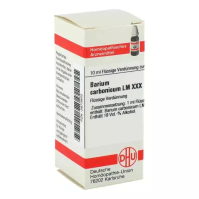 BARIUM CARBONICUM LM XXX Diluição, 10 ml BARIUM CARBONICUM LM XXX Diluição, 10 ml