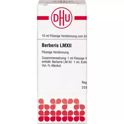 BERBERIS LM XII Diluição, 10 ml