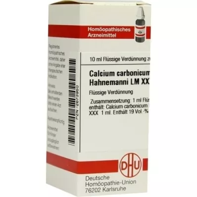 CALCIUM CARBONICUM Hahnemanni LM XXX Diluição, 10 ml