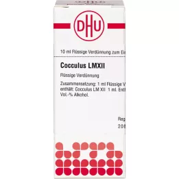 COCCULUS LM XII Diluição, 10 ml