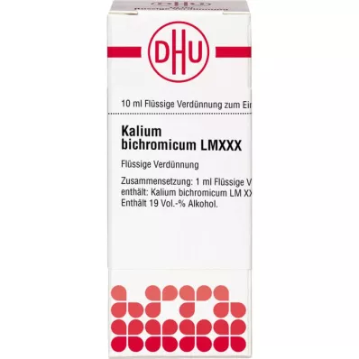KALIUM BICHROMICUM LM XXX Diluição, 10 ml