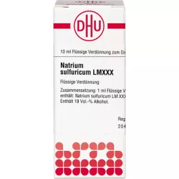 NATRIUM SULFURICUM LM XXX Diluição, 10 ml