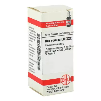 NUX VOMICA LM XXX Diluição, 10 ml NUX VOMICA LM XXX Diluição, 10 ml