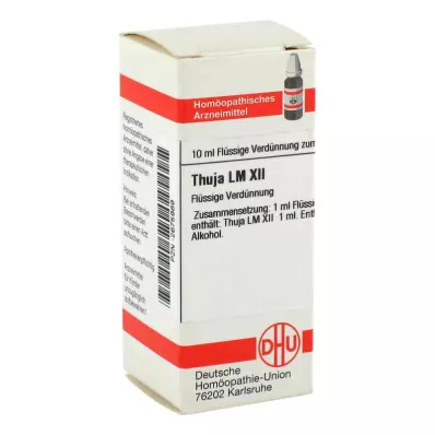 THUJA LM XII Diluição, 10 ml