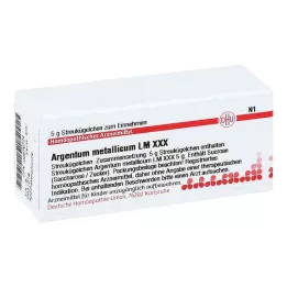 ARGENTUM METALLICUM LM XXX Glóbulos, 5 g