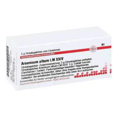 ARSENICUM ALBUM LM XXIV Glóbulos, 5 g