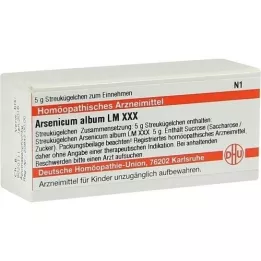 ARSENICUM ALBUM LM XXX Glóbulos, 5 g