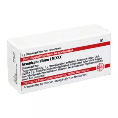ARSENICUM ALBUM LM XXX Glóbulos, 5 g