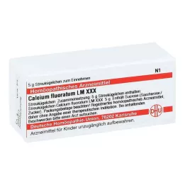 CALCIUM FLUORATUM LM XXX Glóbulos, 5 g