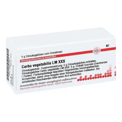 CARBO VEGETABILIS LM XXX Glóbulos, 5 g CARBO VEGETABILIS LM XXX Glóbulos, 5 g