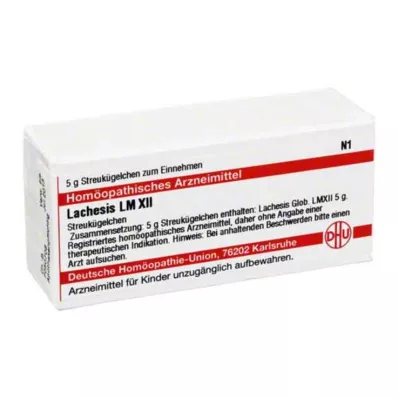LACHESIS LM XII Glóbulos, 5 g LACHESIS LM XII Glóbulos, 5 g