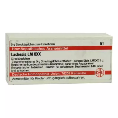 LACHESIS LM XXX Glóbulos, 5 g LACHESIS LM XXX Glóbulos, 5 g