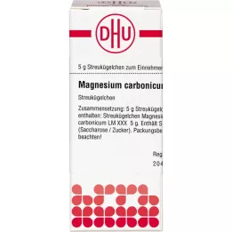 MAGNESIUM CARBONICUM LM XXX Glóbulos, 5 g