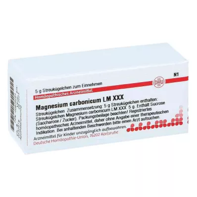 MAGNESIUM CARBONICUM LM XXX Glóbulos, 5 g MAGNESIUM CARBONICUM LM XXX Glóbulos, 5 g