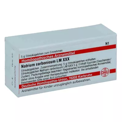 NATRIUM CARBONICUM LM XXX Glóbulos, 5 g