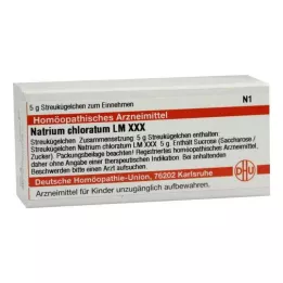 NATRIUM CHLORATUM LM XXX Glóbulos, 5 g