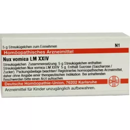 NUX VOMICA LM XXIV Glóbulos, 5 g