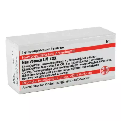 NUX VOMICA LM XXX Glóbulos, 5 g NUX VOMICA LM XXX Glóbulos, 5 g