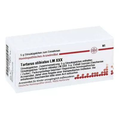 TARTARUS STIBIATUS LM XXX Glóbulos, 5 g TARTARUS STIBIATUS LM XXX Glóbulos, 5 g