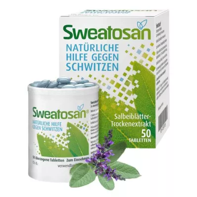 SWEATOSAN Comprimidos revestidos, 50 unidades SWEATOSAN Comprimidos revestidos, 50 unidades