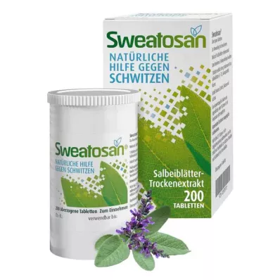 SWEATOSAN Comprimidos revestidos, 200 unidades SWEATOSAN Comprimidos revestidos, 200 unidades