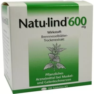 NATULIND Comprimidos revestidos de 600 mg, 100 unidades