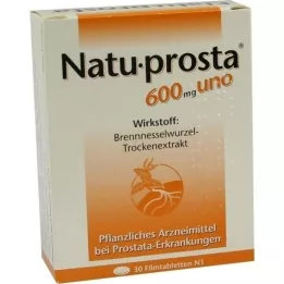 NATUPROSTA Comprimidos revestidos por película de 600 mg uno, 30 unidades