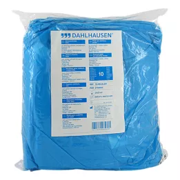 BESUCHERKITTEL w.punhos tricotados para encadernação 120x144 cm azul, 10 unid