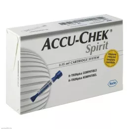 ACCU-CHEK Sistema de ampolas Spirit 3,15 ml, 5 peças