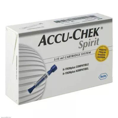 ACCU-CHEK Sistema de ampolas Spirit 3,15 ml, 5 peças