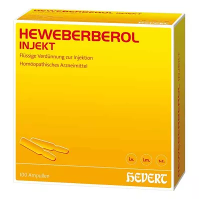 HEWEBERBEROL ampolas de injeção, 100 unid HEWEBERBEROL ampolas de injeção, 100 unid