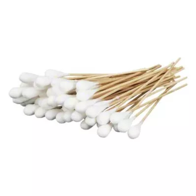 WATTESTÄBCHEN com cabeça de algodão de 15 cm, 50 unidades WATTESTÄBCHEN com cabeça de algodão de 15 cm, 50 unidades