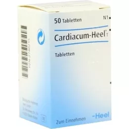 CARDIACUM Comprimidos Heel T, 50 unidades