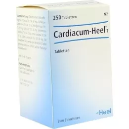 CARDIACUM Comprimidos Heel T, 250 unidades