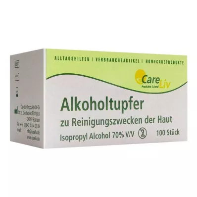ALKOHOLTUPFER 3x6 cm estéril, 100 unidades ALKOHOLTUPFER 3x6 cm estéril, 100 unidades