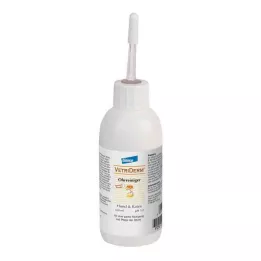 VETRIDERM Limpa-ouvidos para cães/gatos, 100 ml