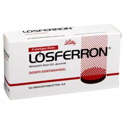 LÖSFERRON Comprimidos efervescentes, 50 unidades LÖSFERRON Comprimidos efervescentes, 50 unidades