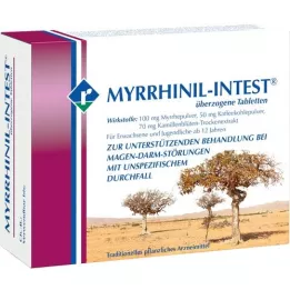 MYRRHINIL INTEST Comprimidos revestidos, 100 unidades