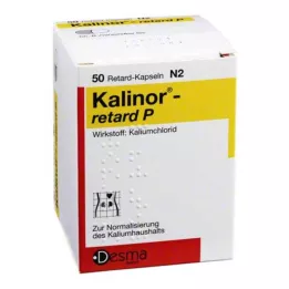 KALINOR retard P 600 mg cápsulas duras, 50 unid