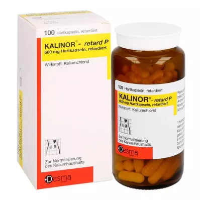 KALINOR retard P 600 mg cápsulas duras, 100 unid KALINOR retard P 600 mg cápsulas duras, 100 unid
