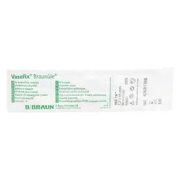 VASOFIX Agulha castanha 18 G 45 mm verde, 1 unid