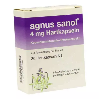 AGNUS SANOL Cápsulas duras, 30 pcs