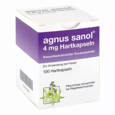 AGNUS SANOL Cápsulas duras, 100 pcs