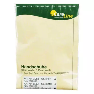 ZWIRNHANDSCHUHE Algodão grande, 2 peças ZWIRNHANDSCHUHE Algodão grande, 2 peças