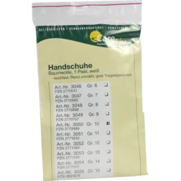 HANDSCHUHE Algodão tamanho 10, 2 peças