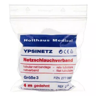 NETZVERBAND Rede Ypsin tamanho 3 4 m branca, 1 pc NETZVERBAND Rede Ypsin tamanho 3 4 m branca, 1 pc