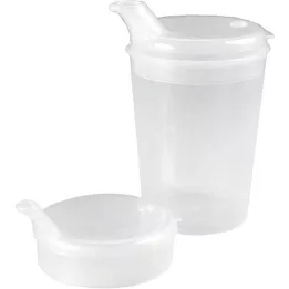 EINNEHMEBECHER sem pega w.tampa 4mm leitoso, 1 pc