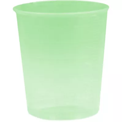 EINNEHMEGLAS Plástico 30 ml verde, 10 unidades